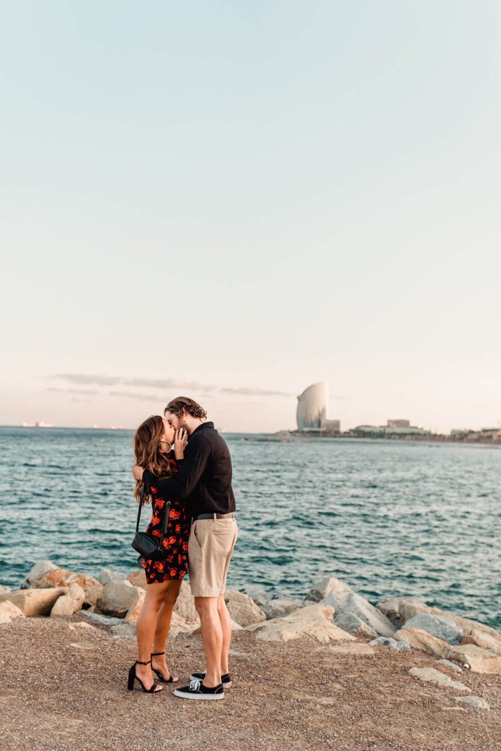 Marriage Proposal Barcelona Engagement