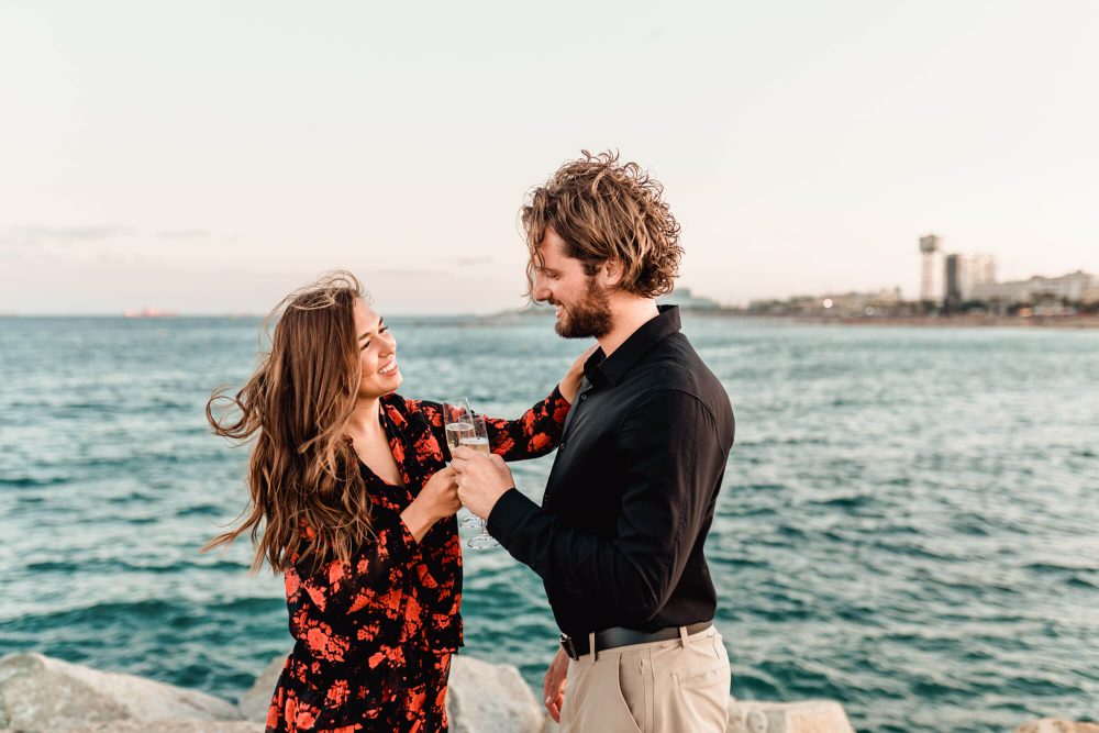 Marriage Proposal Barcelona Engagement