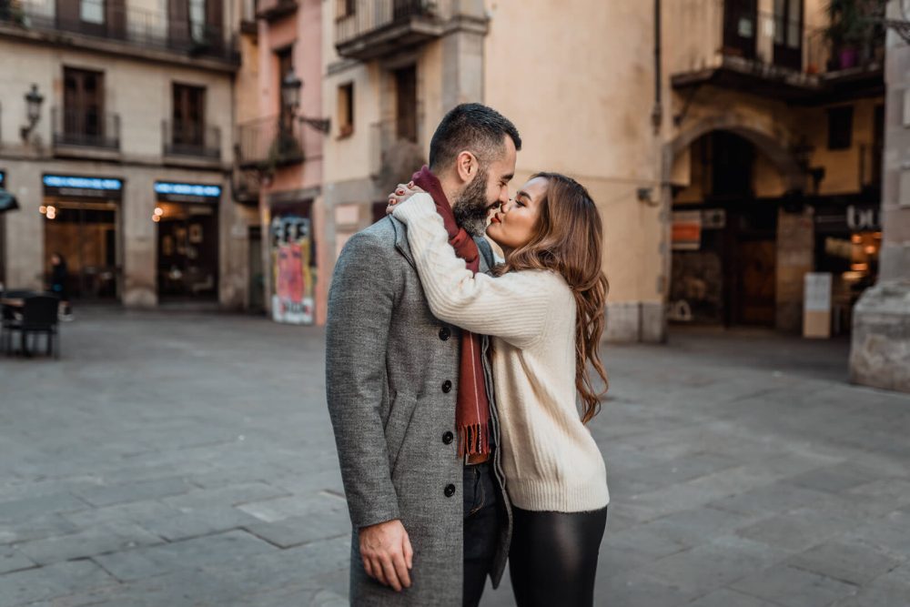Sesion Pareja Elegante Editorial Barcelona