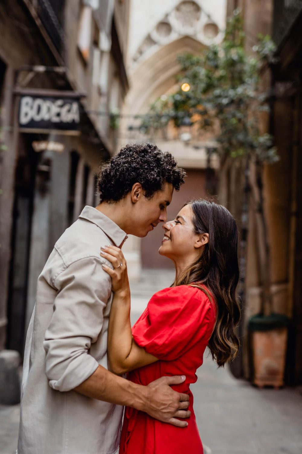 Sesion Preboda Barrio Gotico Barcelona