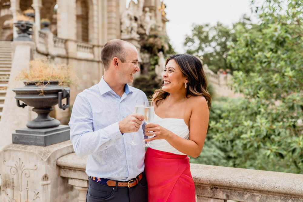 Pedida de mano Fotografo Barcelona