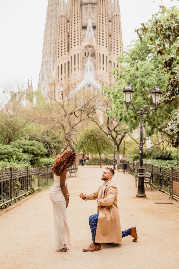 Pedida de mano fotografo Barcelona