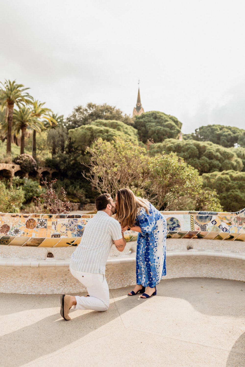 Pedida Mano Park Guell Barcelona