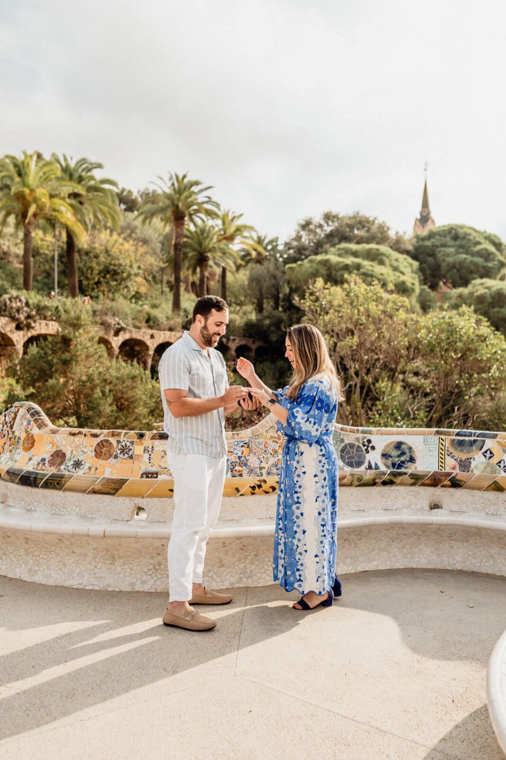 Preboda Park Guell Barcelona Fotografo