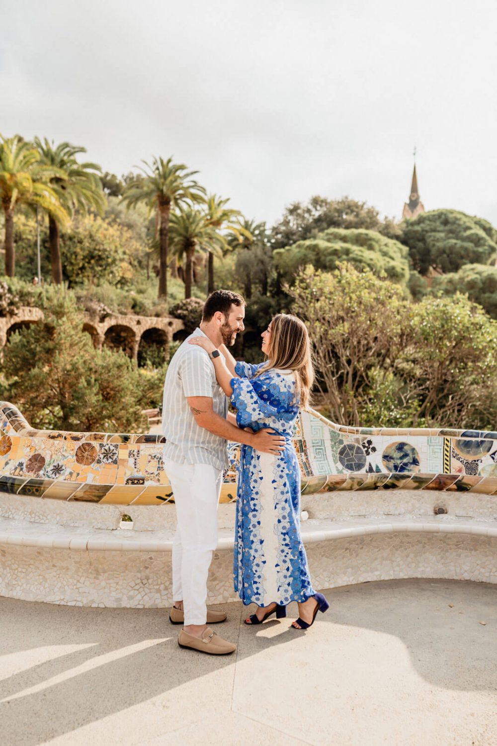 Preboda Park Guell Barcelona Fotografo