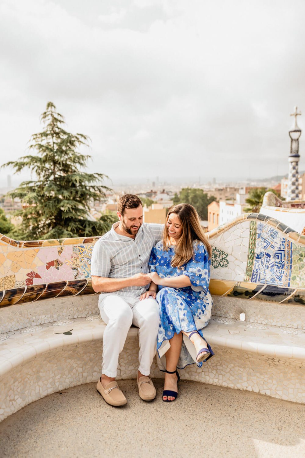 Preboda Park Guell Barcelona Fotografo