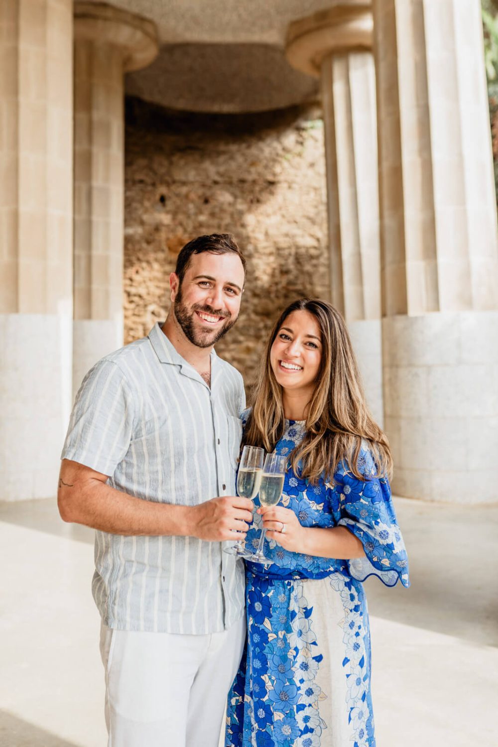 Pedida Mano Park Guell Barcelona