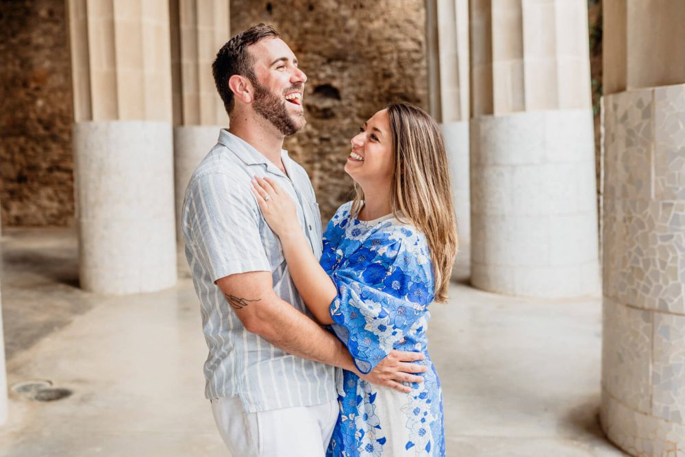 Pedida Mano Park Guell Barcelona