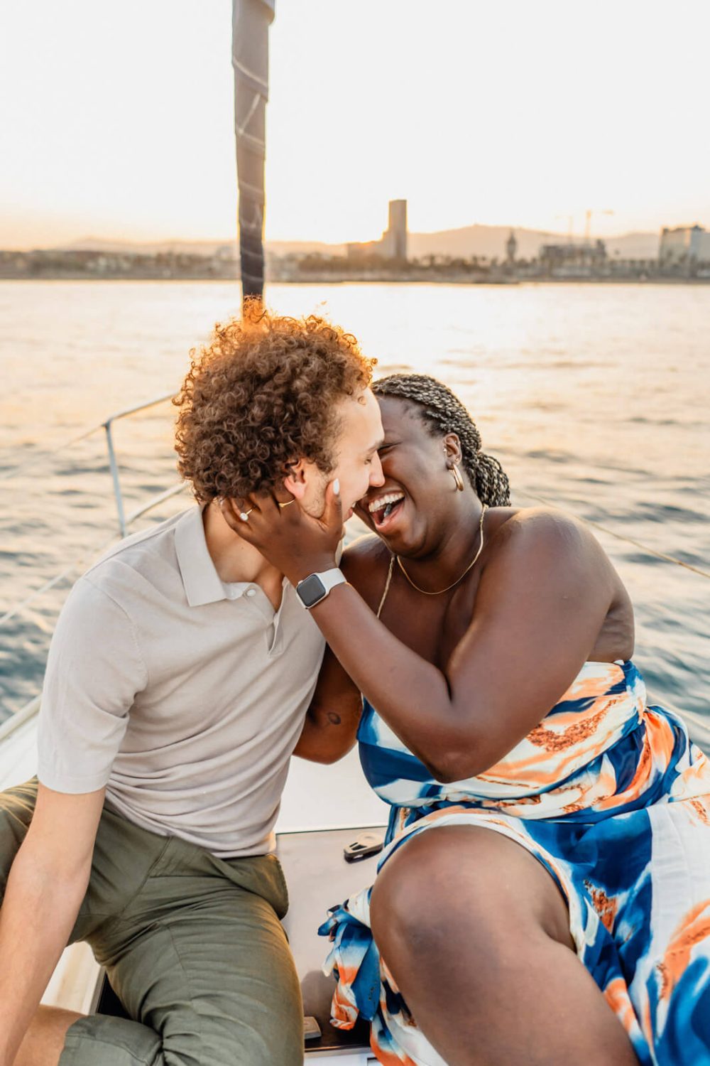 Pedida Mano Velero Fotografo Barcelona