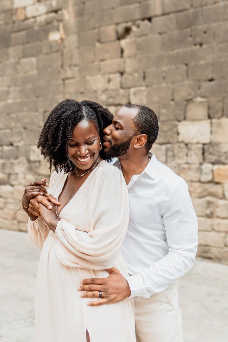 Gothic Quarter couple photoshoot