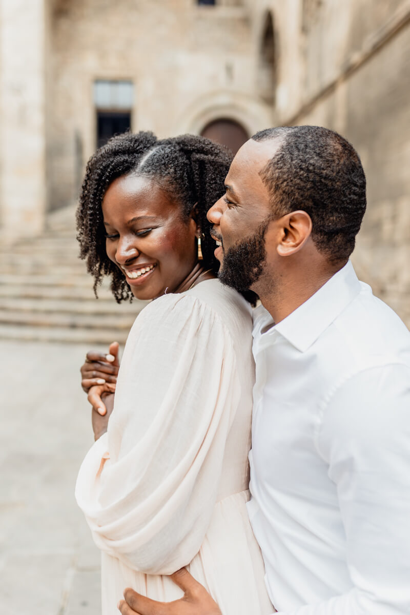 Gothic Quarter couple photoshoot