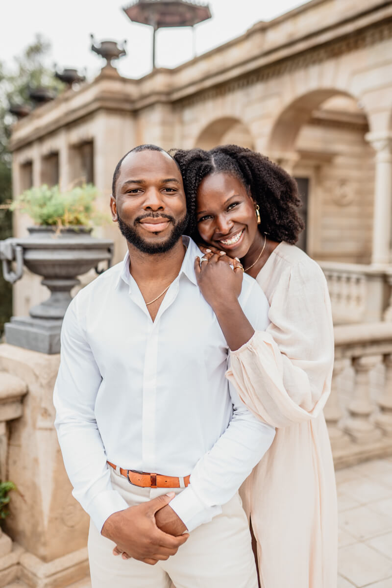 Ciutadella Park couple photoshoot