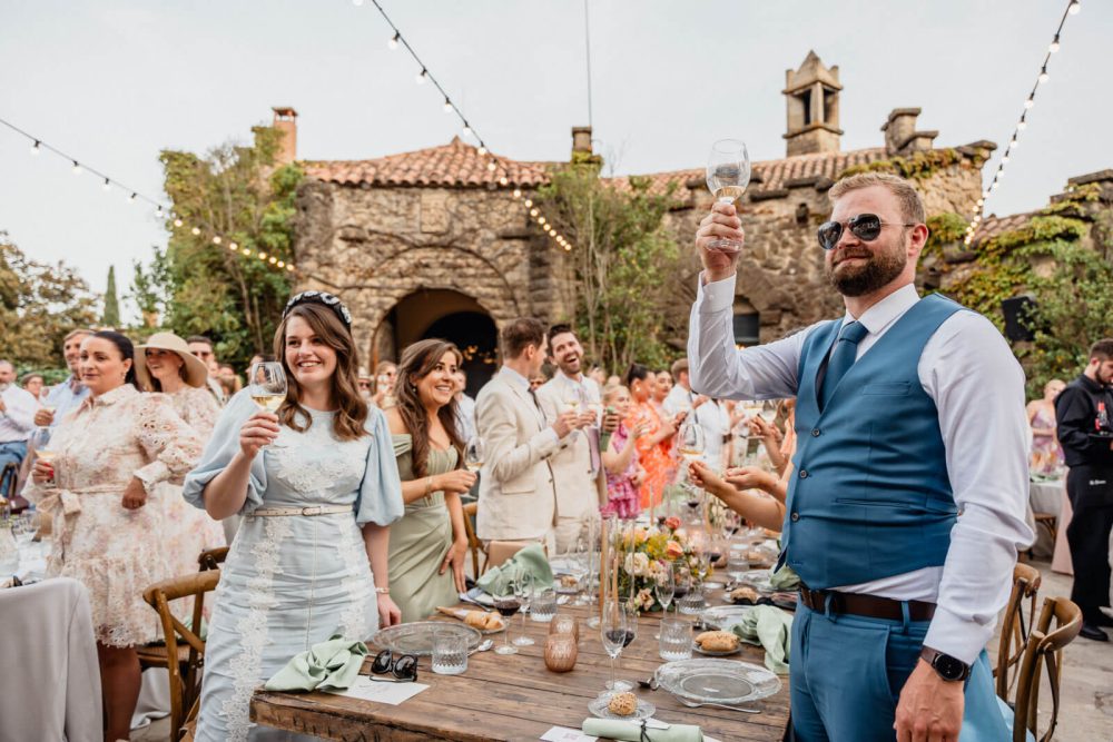 Boda Elegante Lujo La Baronia Barcelona