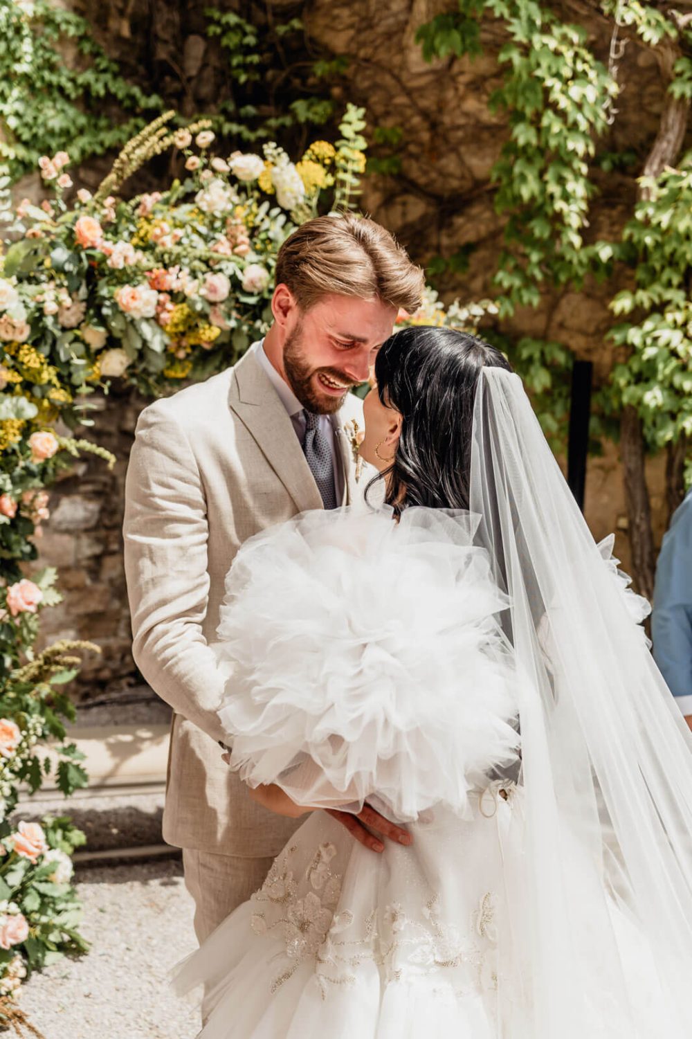 Elegant Wedding Ceremony La Baronia Spain