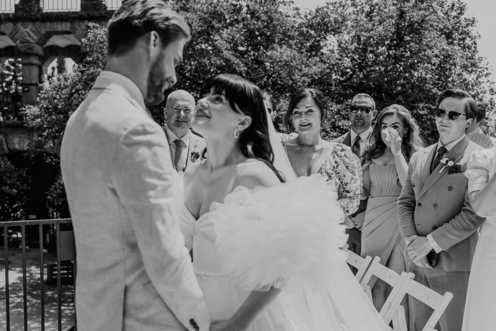Elegant Wedding Ceremony La Baronia Spain