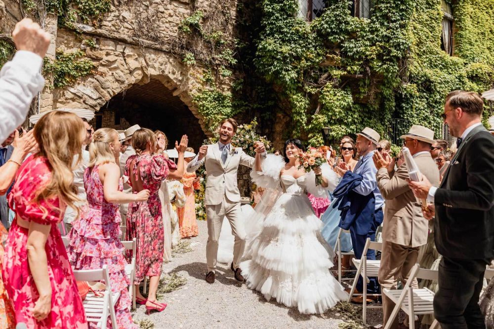 Elegant Wedding Ceremony La Baronia Spain