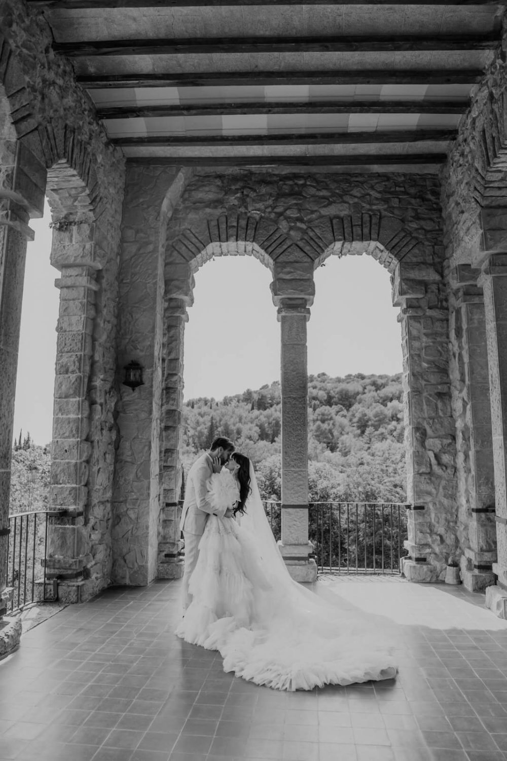 Elegant Wedding Ceremony La Baronia Spain