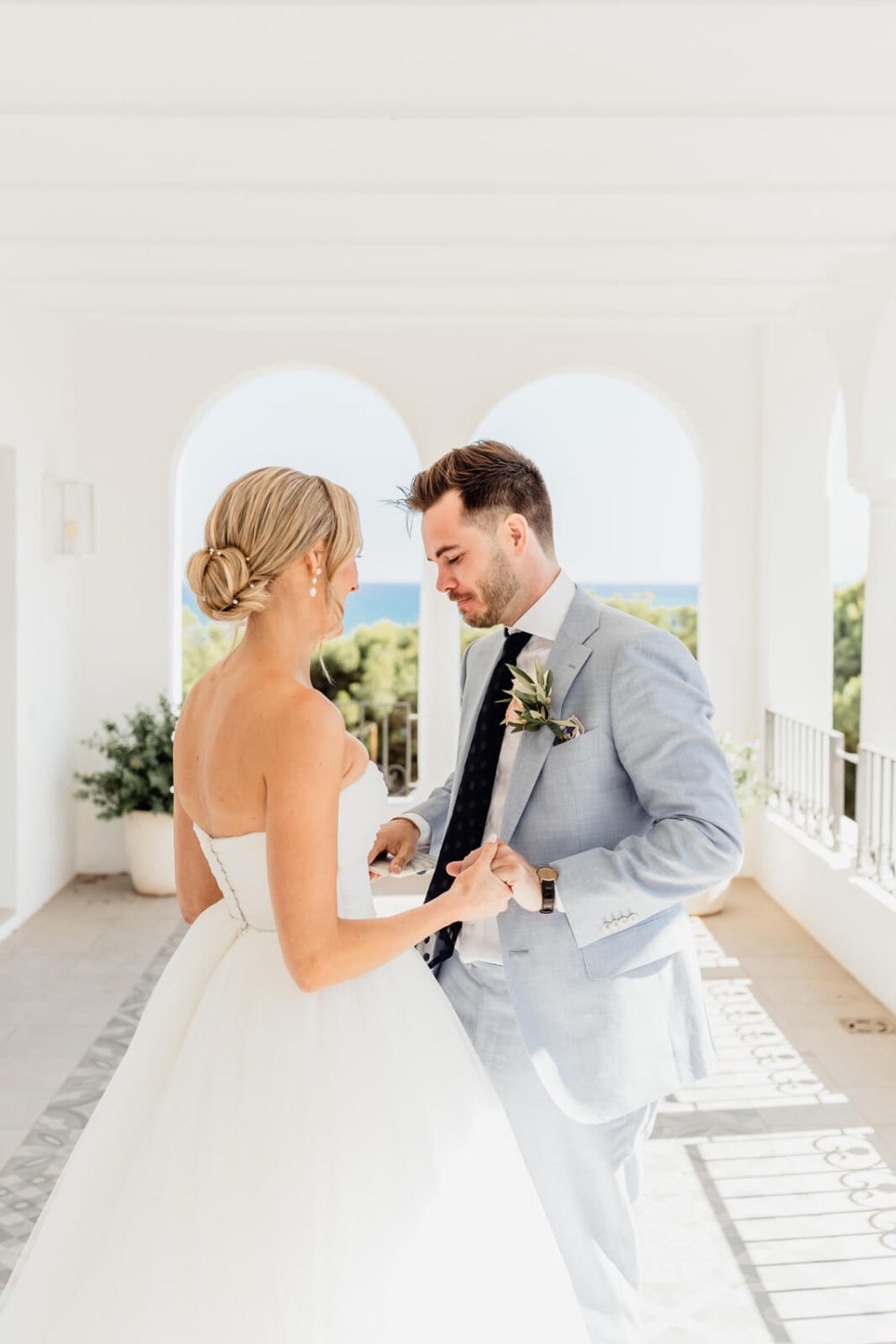 Fotografo Boda Lujo Editorial Masia Casa del Mar