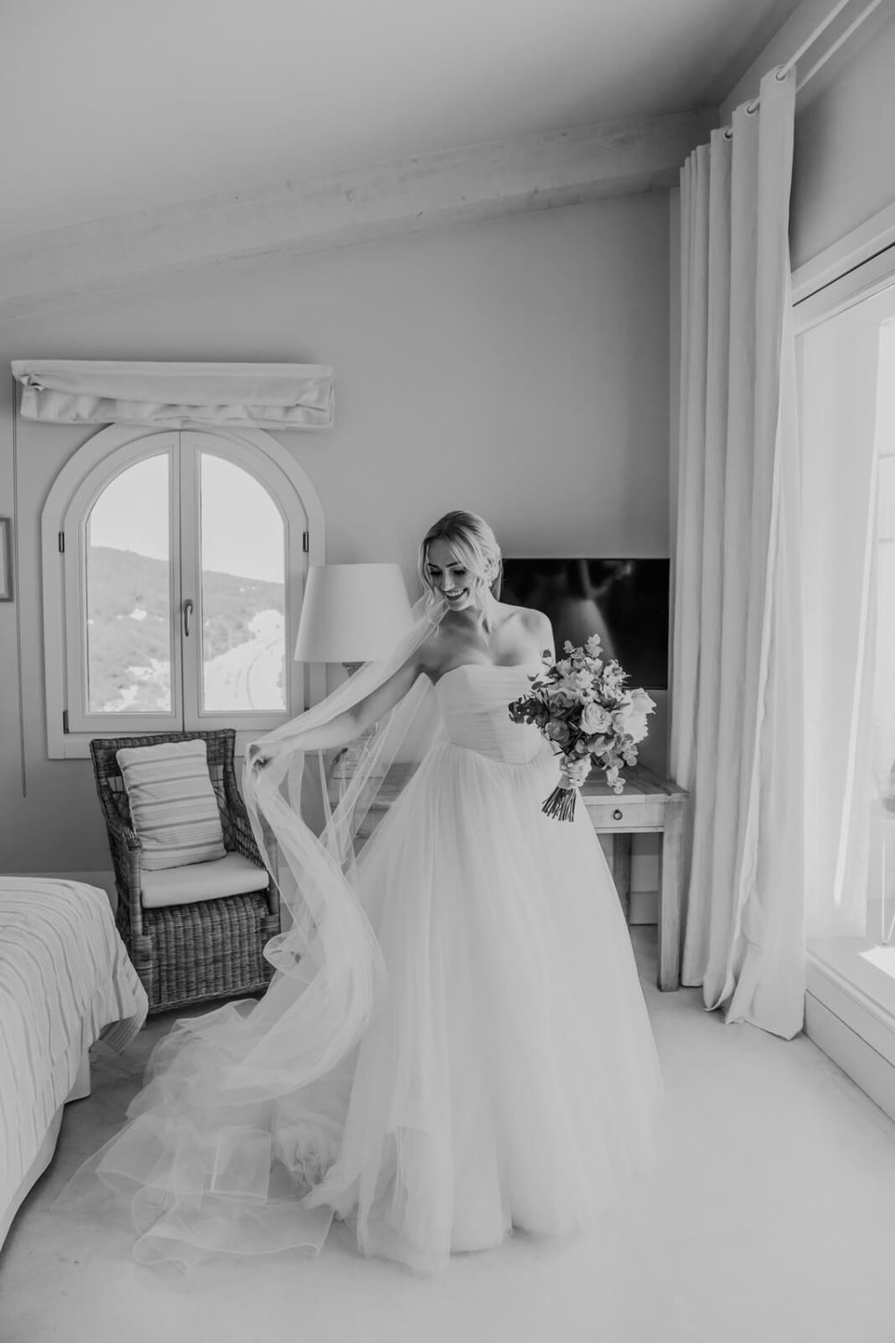 Fotografo Boda Lujo Editorial Masia Casa del Mar