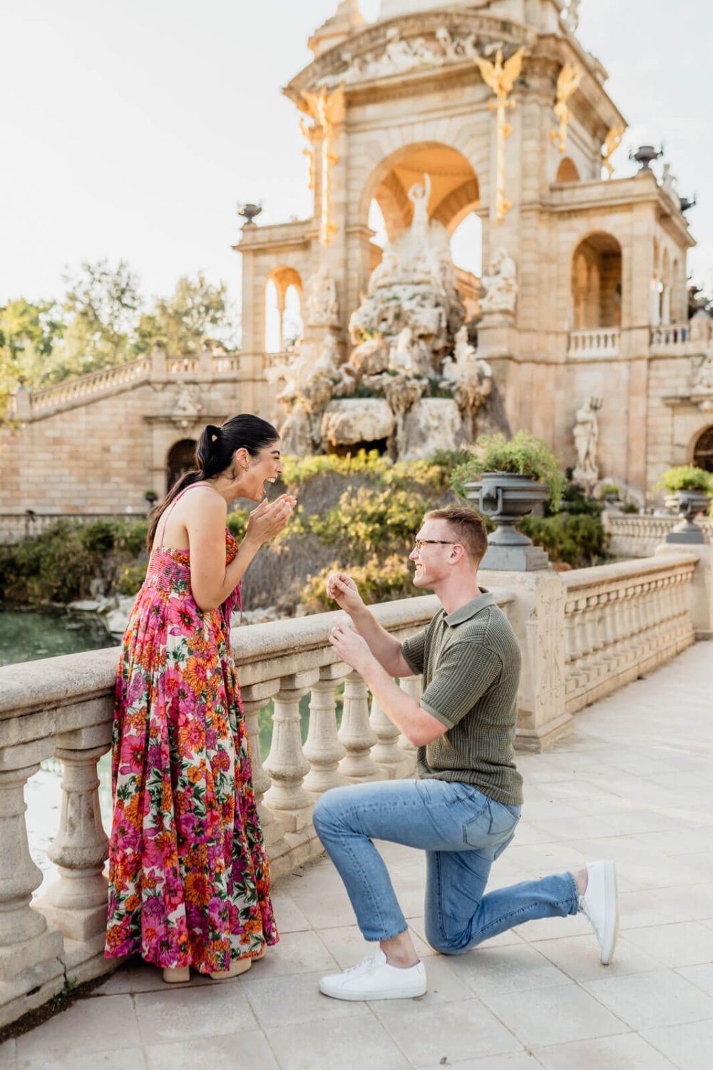 Surprise Marriage Proposal Barcelona