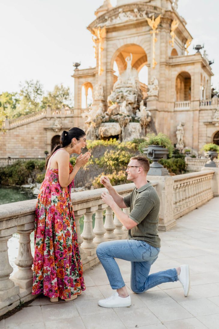 Surprise Marriage Proposal Barcelona