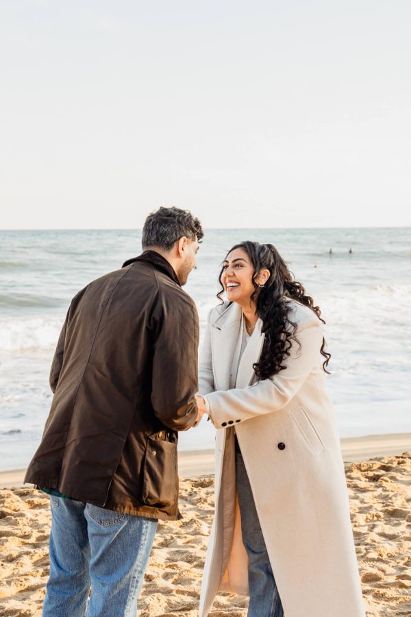 Marriage proposal Photographer beach Barcelona
