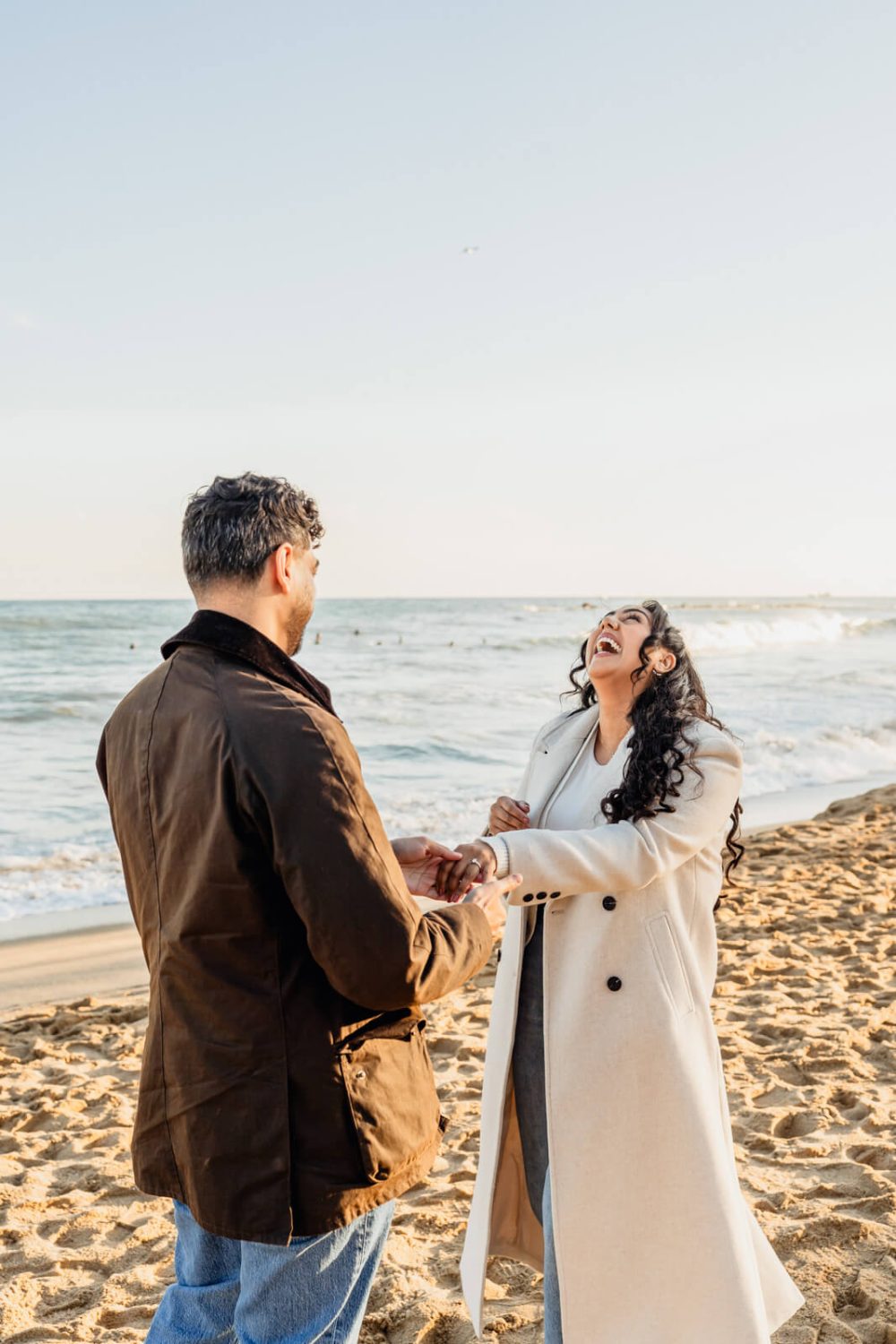 Marriage proposal Photographer beach Barcelona