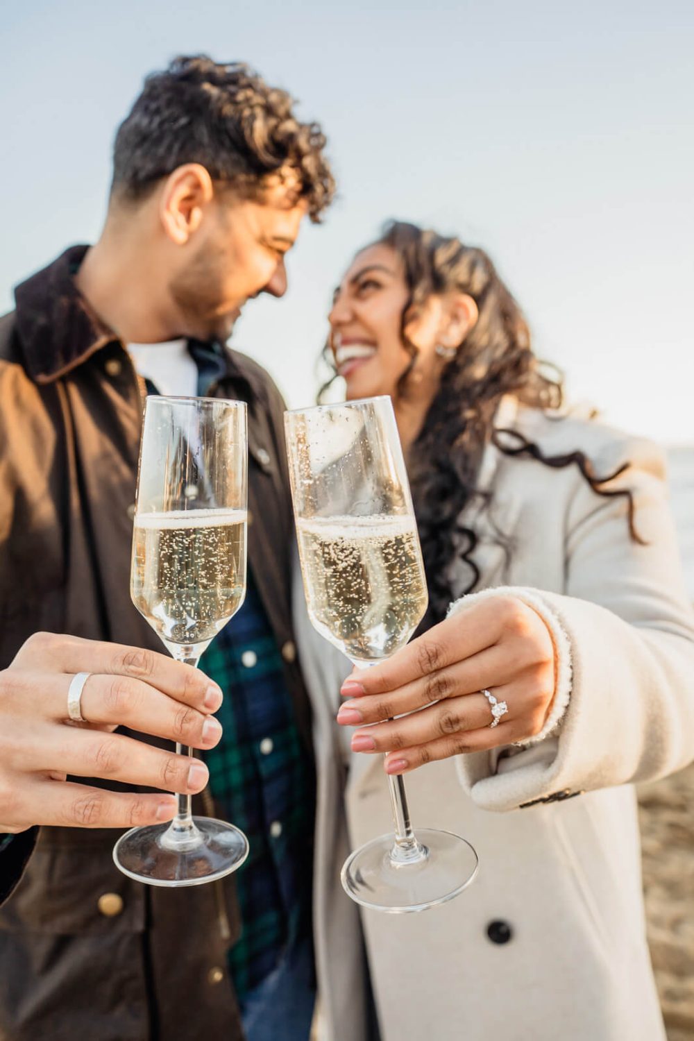 Marriage proposal Photographer beach Barcelona