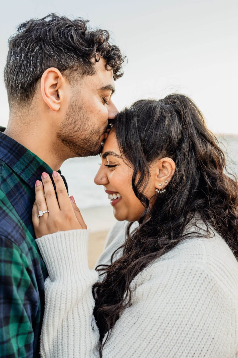 Proposal Photographer Engagement beach Barcelona