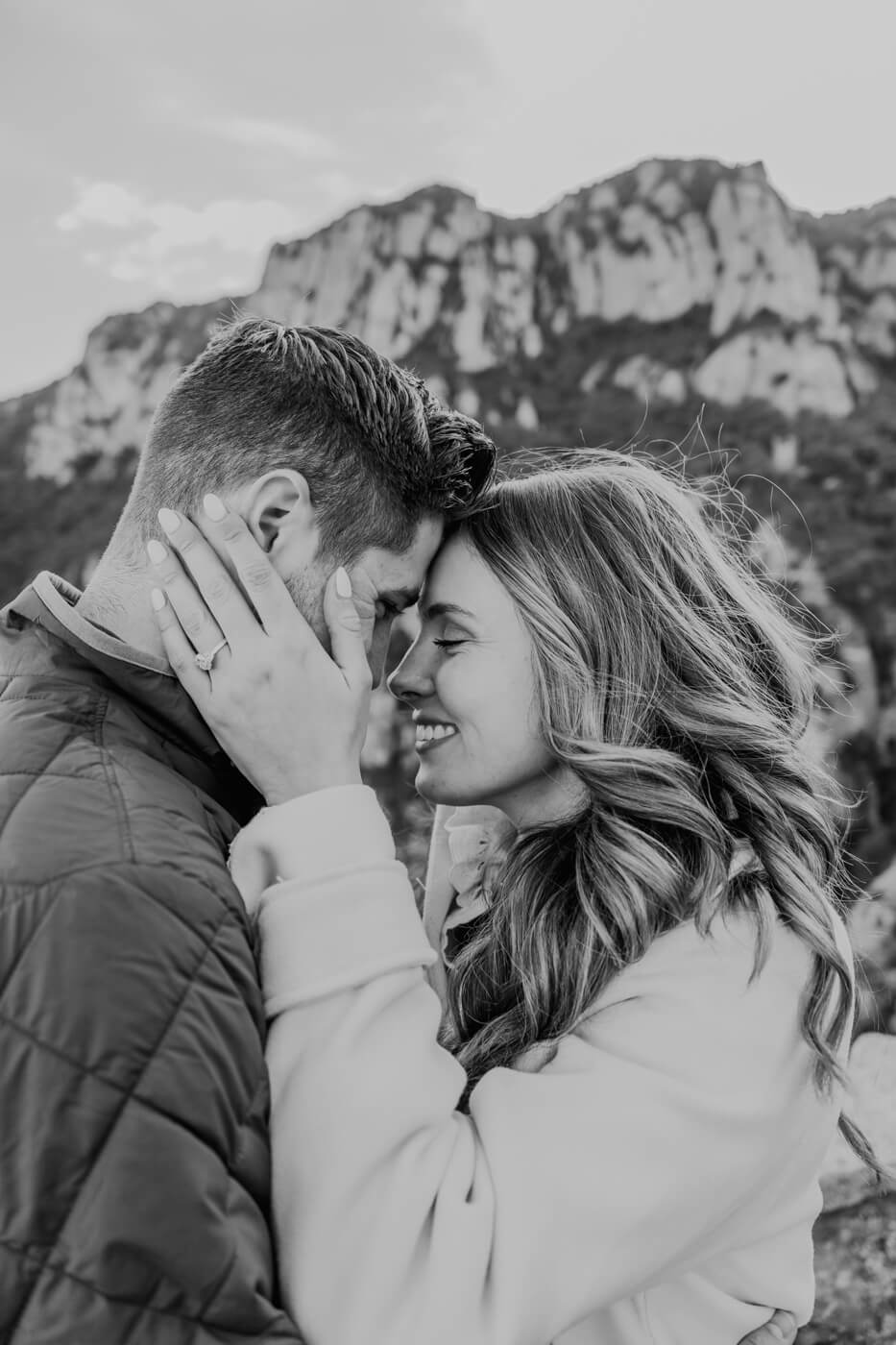 Marriage Proposal Photographer Barcelona Montserrat Mountain