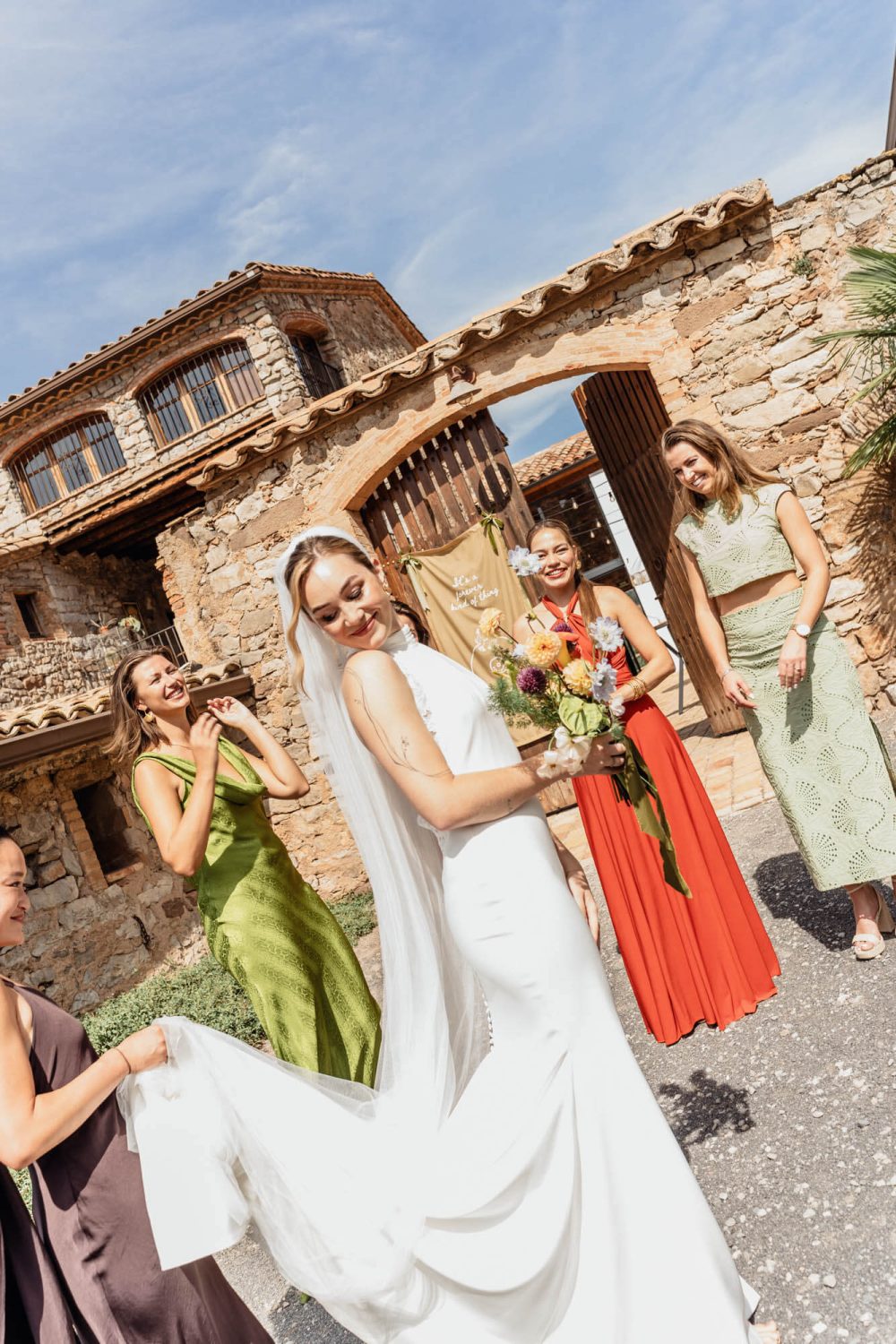 Boda Editorial Retro Fotografo Barcelona