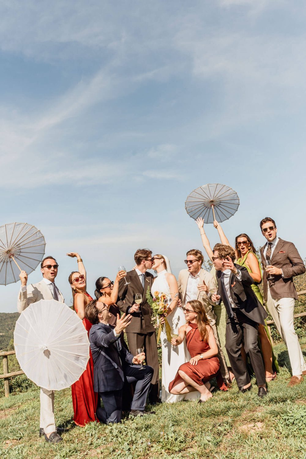 Candid Vintage Retro Wedding Barcelona