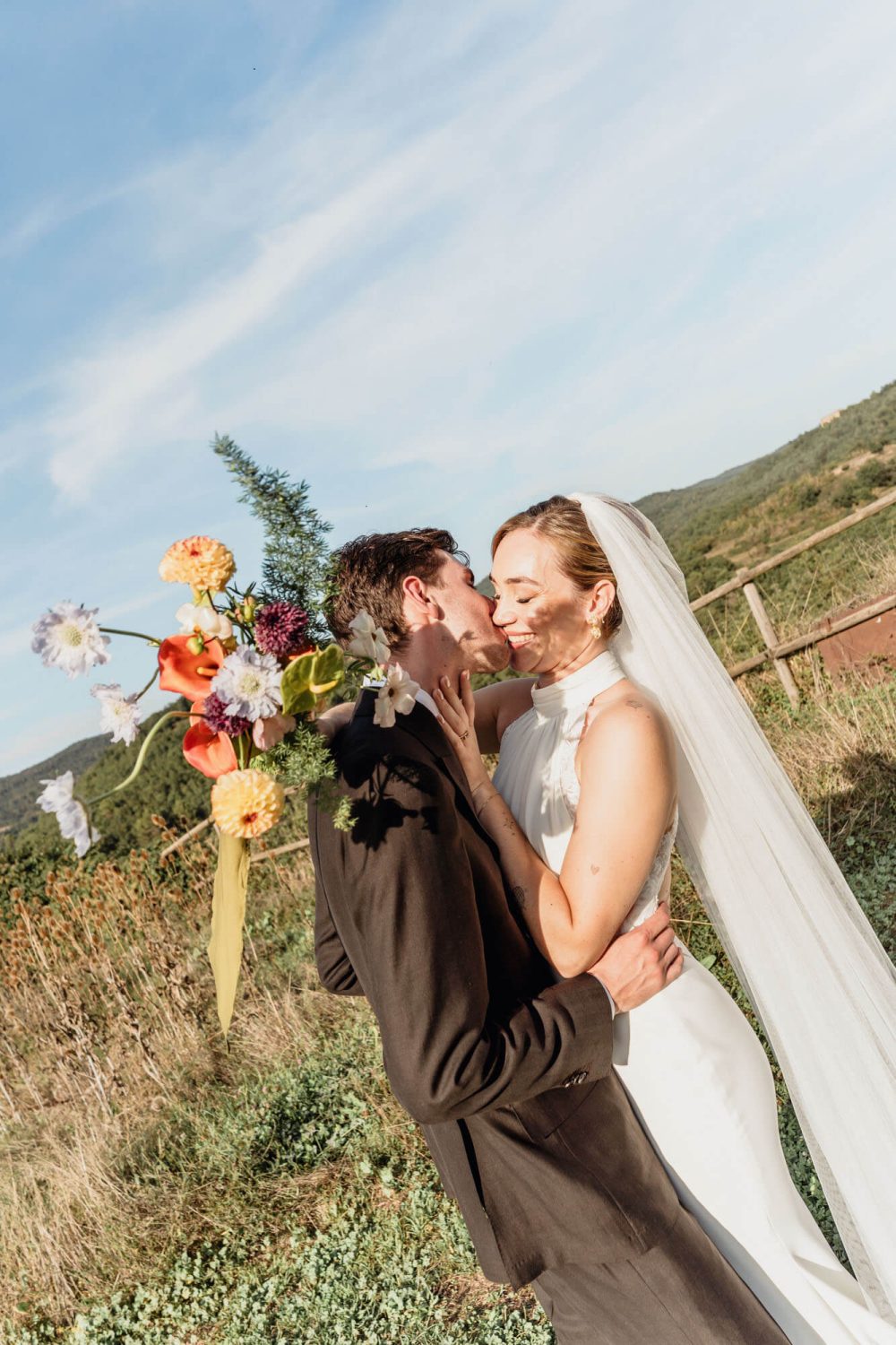 Editorial Film Retro Wedding Photographer Barcelona
