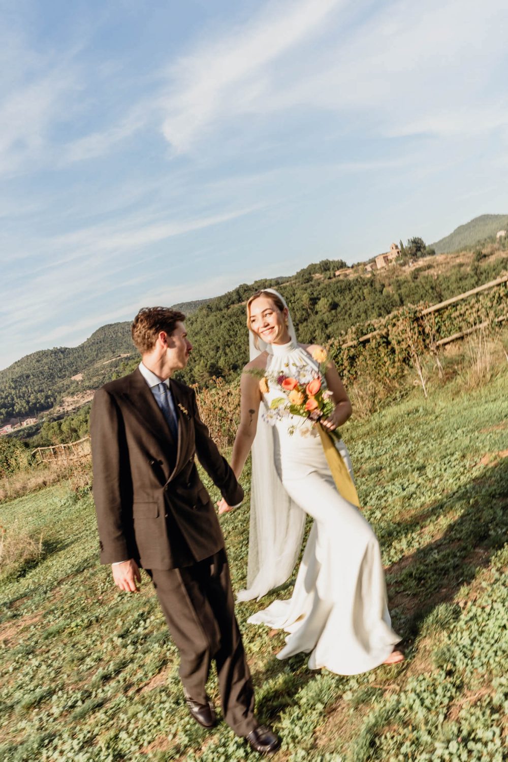 Editorial Film Retro Wedding Photographer Barcelona