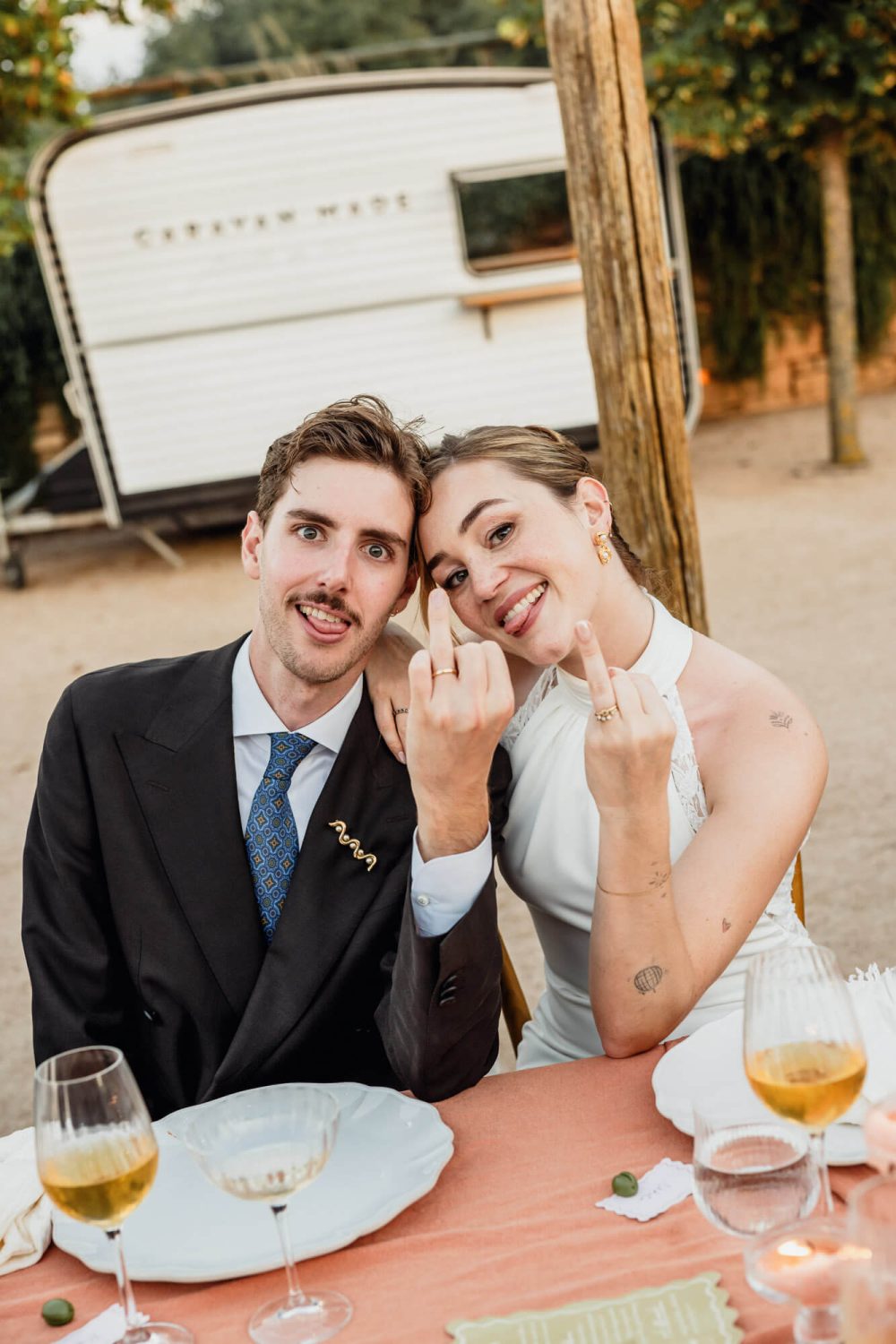 Editorial Film Retro Wedding Photographer Barcelona