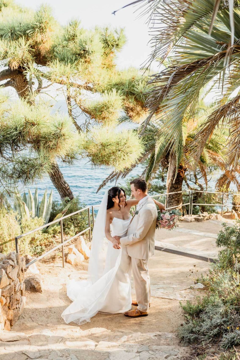 Fotografa Boda Editorial Barcelona Blanes Marimurtra
