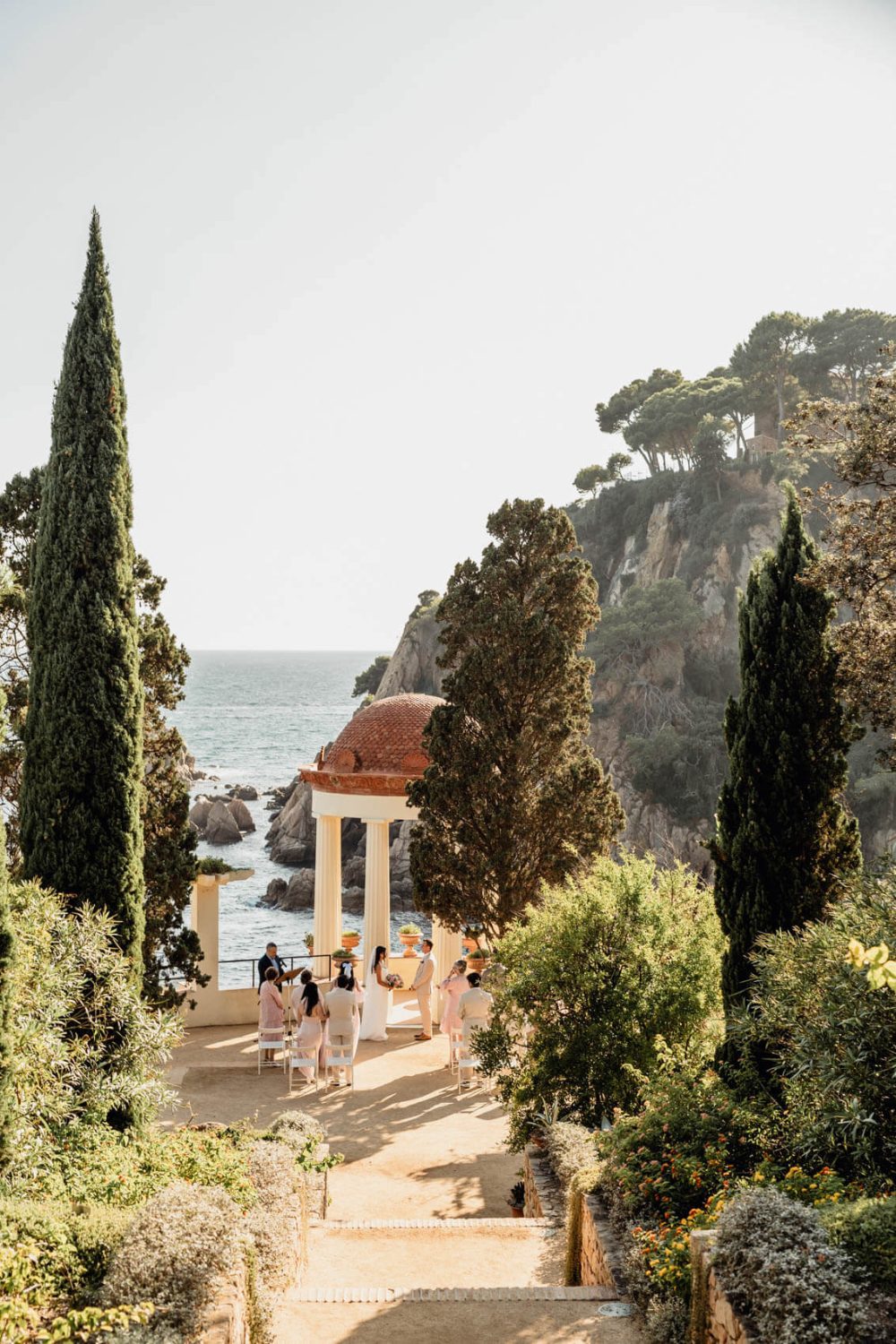 Wedding Photographer Barcelona Marimurtra Garden