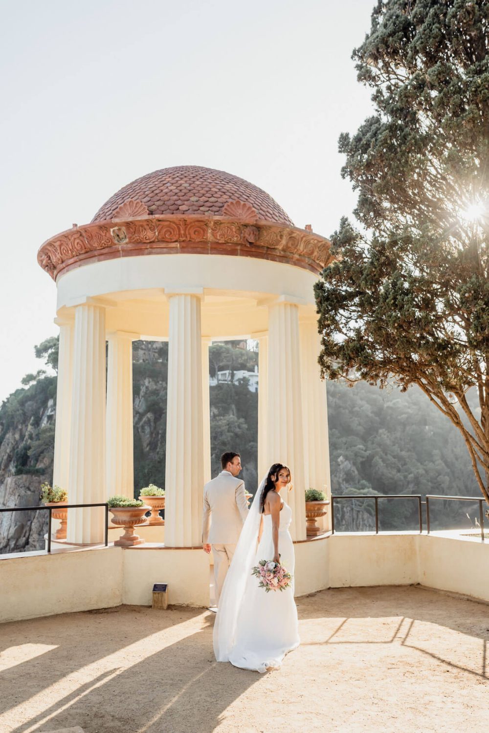 Destination Wedding Barcelona Marimurtra Garden