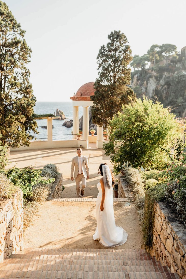Destination Wedding Barcelona Marimurtra Garden
